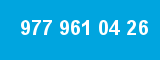 977 961 04 26